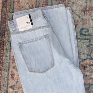 Size 28 (sz 9) KanCan Wide leg denim jeans